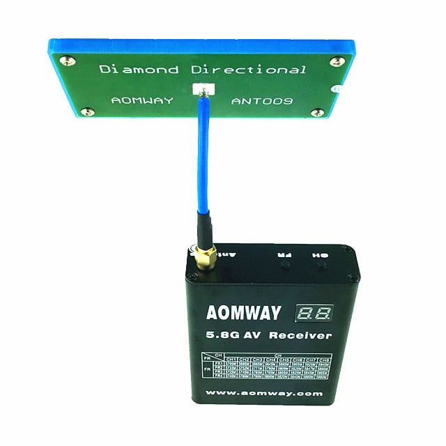 Aomway 5.8GHz Dual Diamond Directional Antenna 13dbi - MyFPV