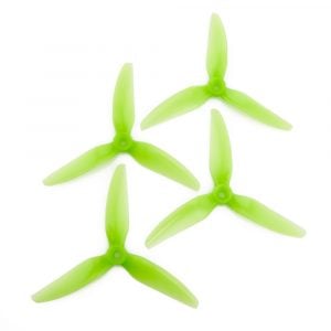 hqprop 5x4.5x3 green quad props