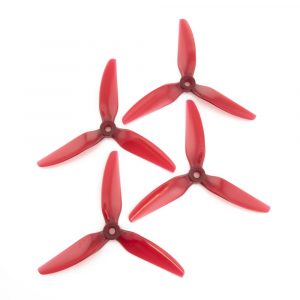 hqprop quadcopter prop 5x4.5x3 red