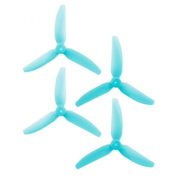 HQProp DP 5X4.3X3V1S 5" Props - Blue 1 - HQProp