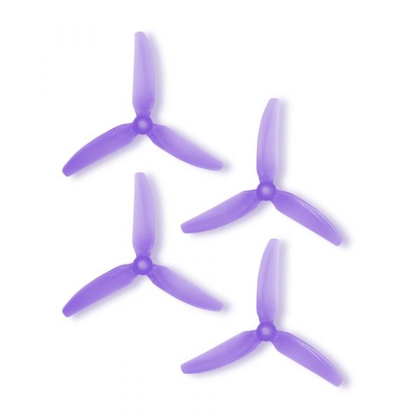 HQProp DP 5X4.3X3V1S 5" Props - Purple 1 - HQProp