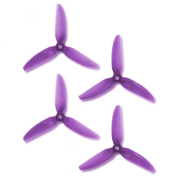 HQProp DP 5X4.8X3V1S 5" Props - Purple 1 - HQProp