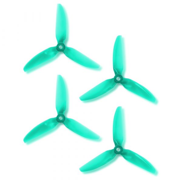 HQProp DP 5X4.8X3V1S 5" Props - Turquoise 1 - HQProp