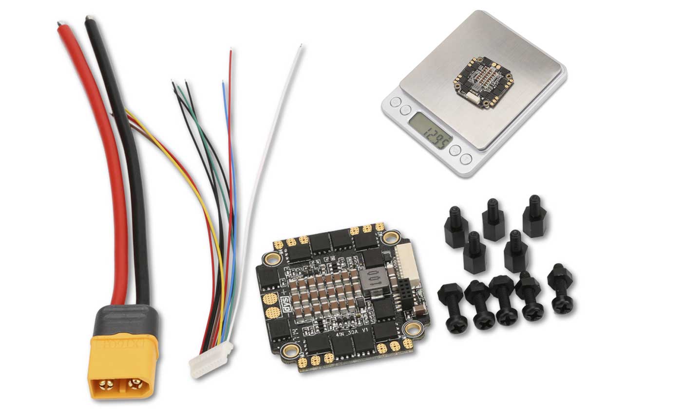 DYS F30A 4-in-1 30A ESC - BLHelis_S, Dshot 600 7 DYS F30A 4-in-1 30A ESC - BLHelis_S, Dshot 600 3