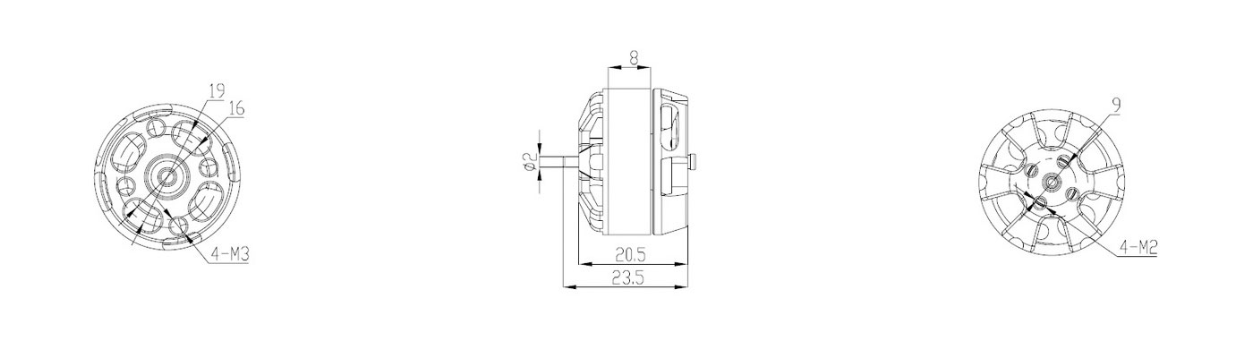 DYS F2204 Power Combo Set 4 DYS F2204 Power Combo Set 5