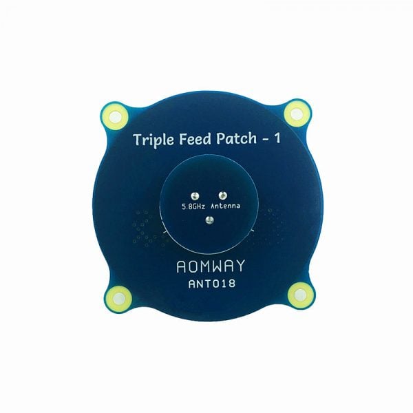 AOMWAY 5.8GHz Triple Feed 8dbi Patch Antenna (LHCP and RHCP in one) 2 - Aomway