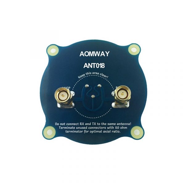 AOMWAY 5.8GHz Triple Feed 8dbi Patch Antenna (LHCP and RHCP in one) 3 - Aomway