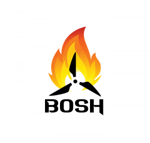 Bosh FPV Quadcopter Racing Drone Company Logo