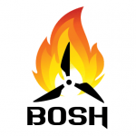 Bosh FPV Quadcopter Racing Drone Company Logo