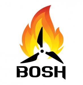 Bosh FPV Quadcopter Racing Drone Company Logo