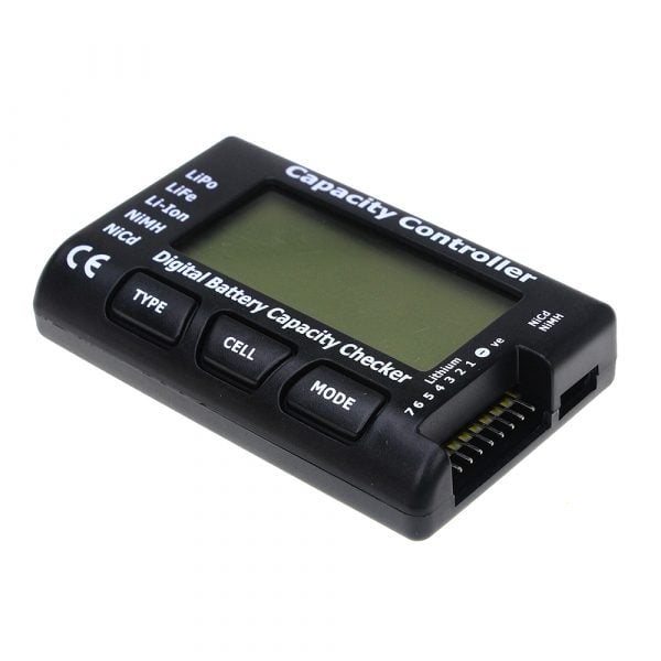 Digital Battery Capacity Checker for RC FPV by CellMeter 7