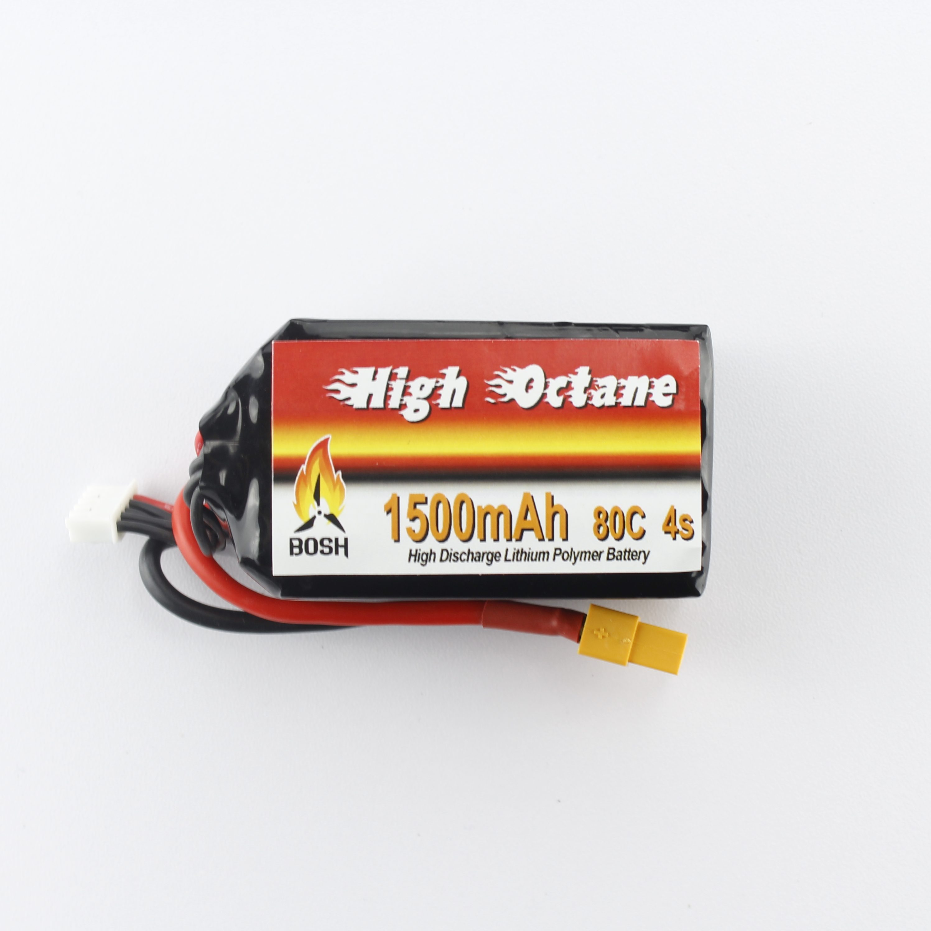 Bosh High Octane 4s 1500mAh LiPo Mini Quad Battery MyFPV