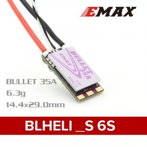 EMAX BLHELI_S Bullet Series 35A 3-6S ESC 9 - Emax