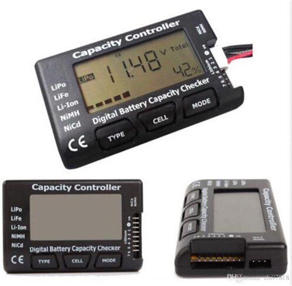 Digital Battery Capacity Checker for RC FPV by CellMeter 7