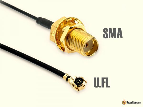 Aomway SMA to UFL Adapter 2 - Aomway