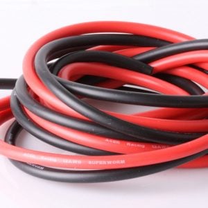 Silicone Wire 12awg 2 Feet Red and Black