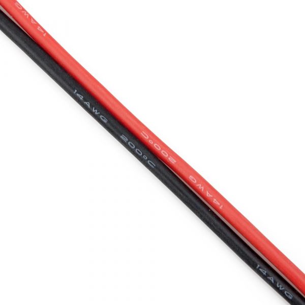 Silicone Wire 14awg 2 Feet Red & Black 2 -