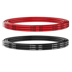 Silicone Wire 20awg 2 Feet Red & Black 1 -