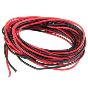 Silicone Wire 20awg 2 Feet Red & Black