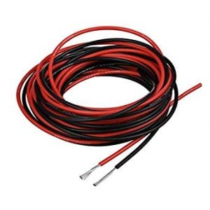 Silicone Wire 22awg 2 Feet Red & Black
