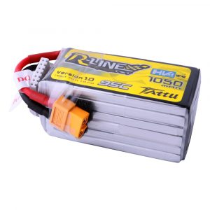 Tattu R-Line 1050mAh 95C 6S1P Lipo Battery Pack with XT60 Plug