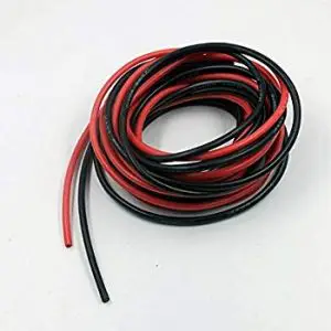 Silicone Wire 14awg 2 Feet Red & Black