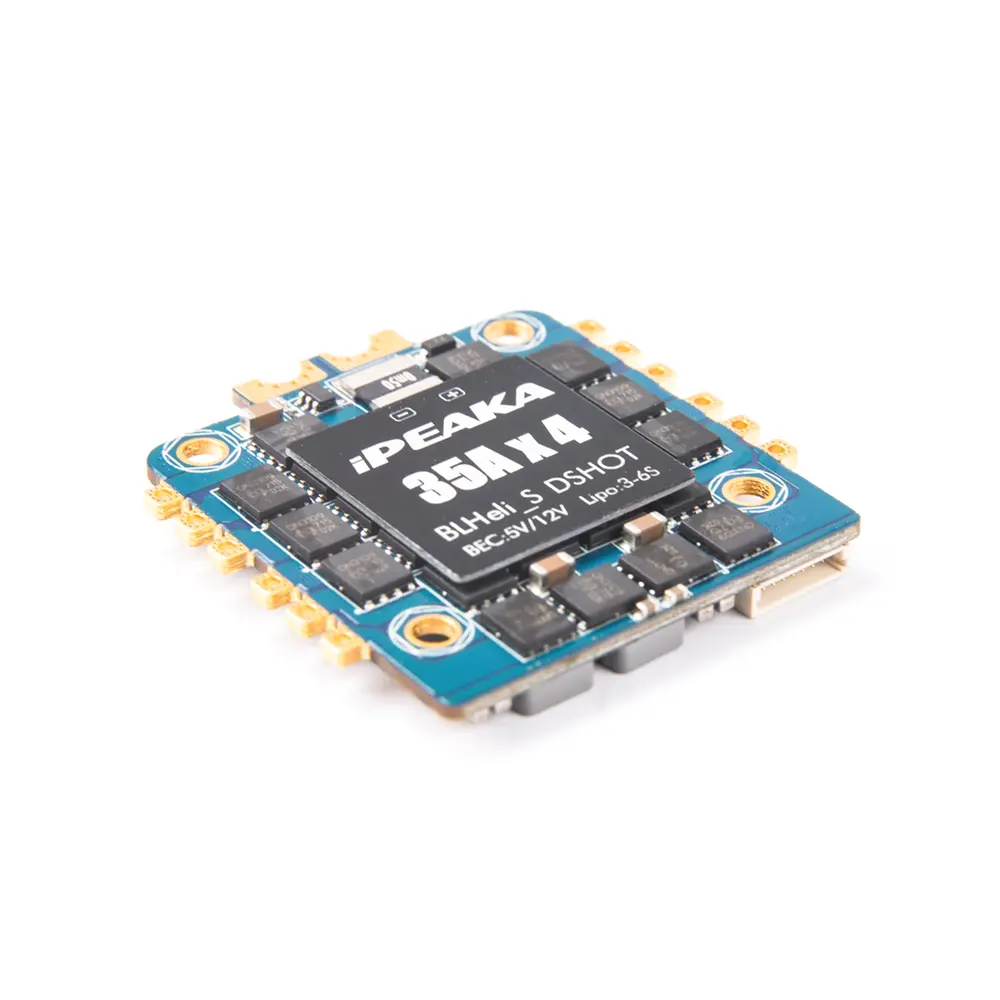 iPeaka 35A 4-IN-1 ESC 1 IPEAKA 35A 4 IN 1 DSHOT 600 BLHELI_S ESC W/BUILT-IN 5V 12V BEC