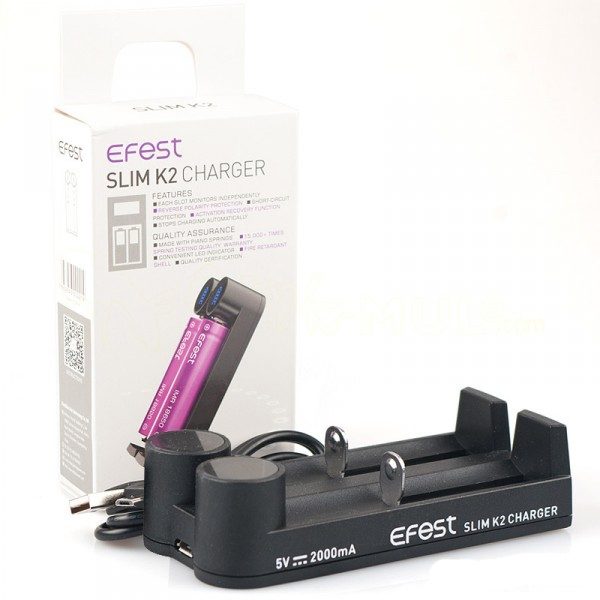 Efest Slim K2 Smart Battery Charger - Image 3