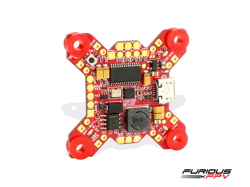 Furious FPV FORTINI F4 32Khz OSD Rev.2 Flight Controller