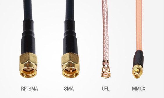 FPV Antenna Connector types