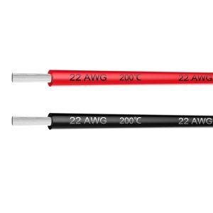 Silicone Wire 22awg 2 Feet Red & Black 1 -