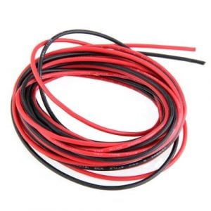 Silicone Wire 18awg 2 Feet Red & Black
