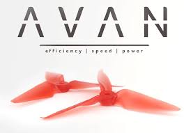 3 Full Sets of Emax AVAN Babyhawk 2.3 Inch 2.3x2.7x3 3-blade Red 5 - Emax