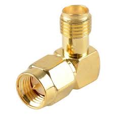 SMA 90 Degree Male to Female Adapter