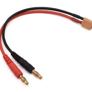 XT30 to 4mm Banana Plug Charging Cable