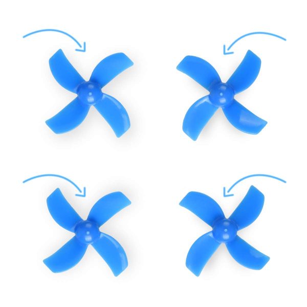 BetaFPV 31mm 4-blade Micro Whoop Propellers (Set of 4) - Pick your Color - Image 4