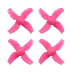 40mm 4-blade Micro Whoop Propellers - pink