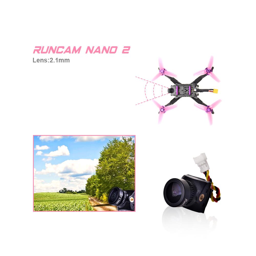 HGLRC XJB V1.2 - 145mm FPV Racing Drone (PNP) - Blue 10 - HGLRC