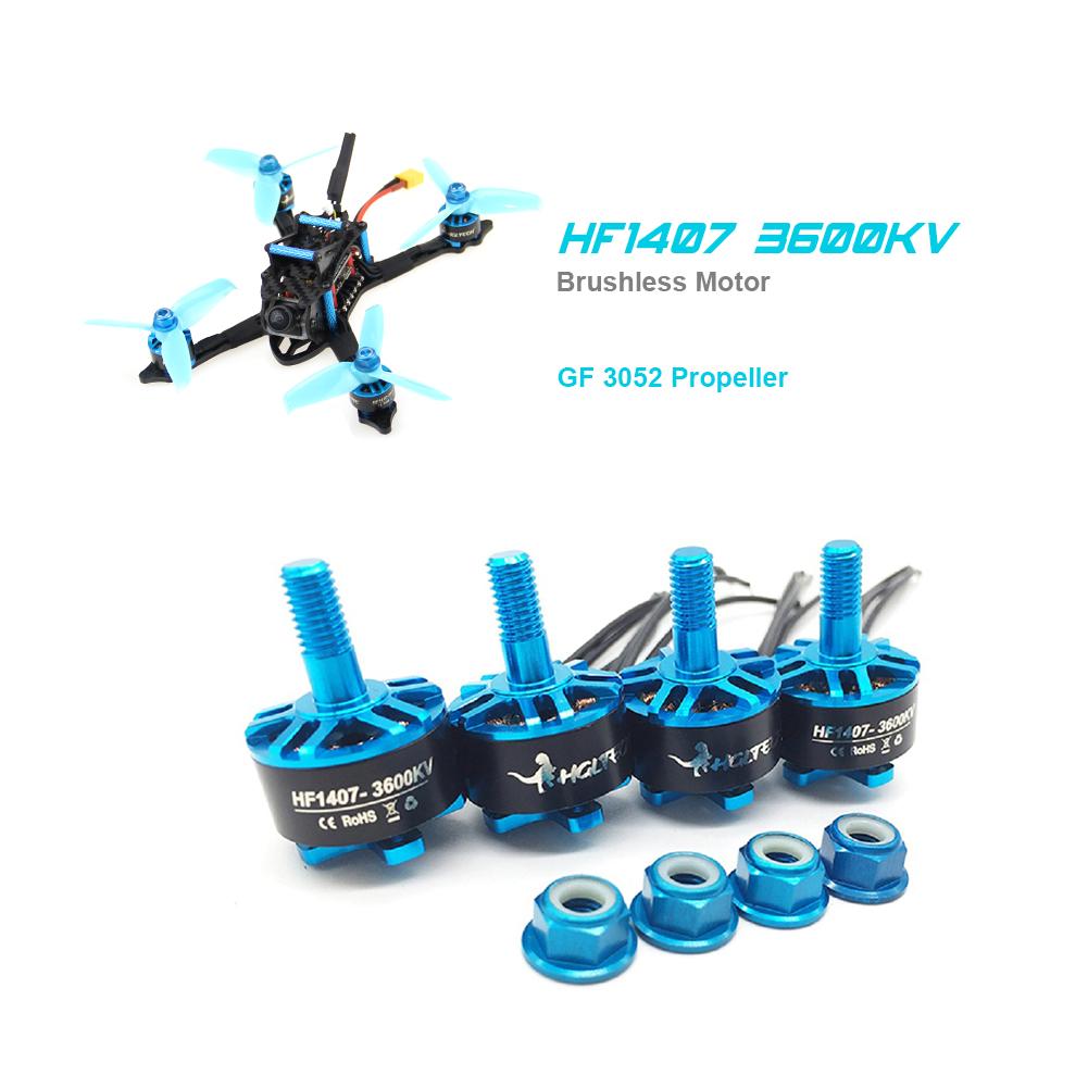 HGLRC XJB V1.2 - 145mm FPV Racing Drone (PNP) - Blue 11 - HGLRC