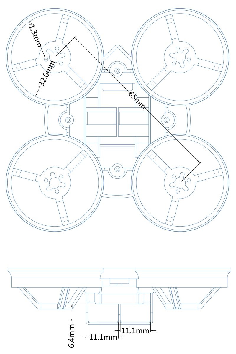 65X Frame diagram