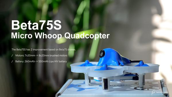 Beta75S BNF Micro Whoop Quadcopter 1 - BetaFPV