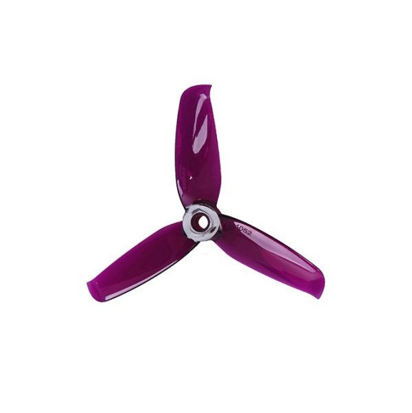 Gemfan Flash 4052 Durable 3 Blade Clear Purple (Set of 4) 1 - Gemfan