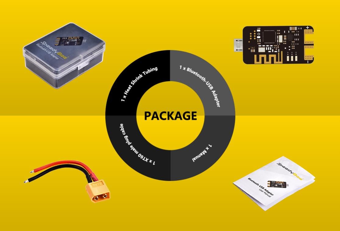SpeedyBee Bluetooth USB Adapter 8 -