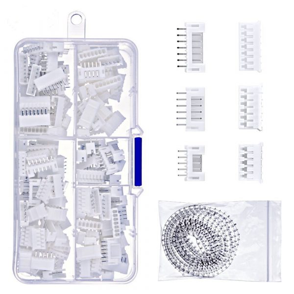 230pcs PH2.0 2s/3s/4s 5 pin 2.0mm JST Connector Battery Lead Repair Kit 1 -