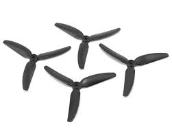 HQProp DP 5X5X3V1S 5" Props - Black (Set of 4)
