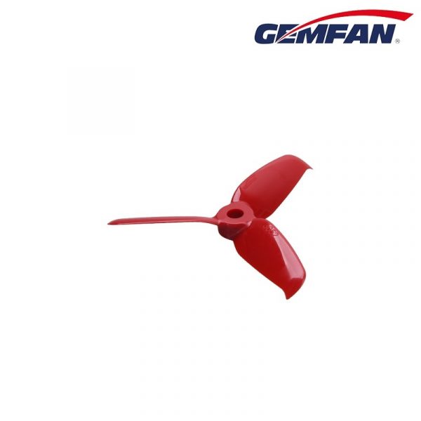 Gemfan Flash 3052 - 3 Blade Propeller - Red (Set of 4) 3 - Gemfan