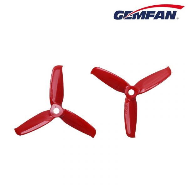 Gemfan Flash 3052 - 3 Blade Propeller - Red (Set of 4) 2 - Gemfan