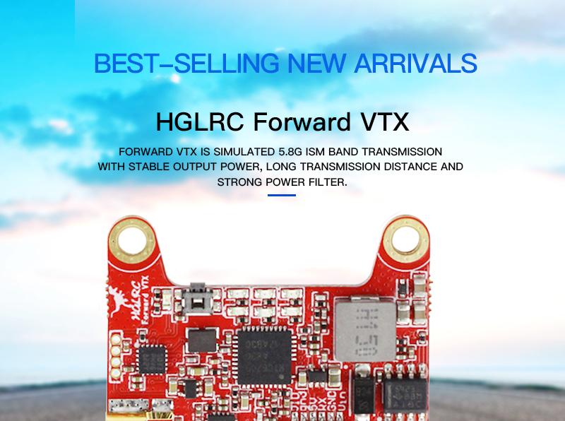 HGLRC Forward VTX 5.8G 48CH 25/50/100/200/400mW SMA Connector 13 - HGLRC