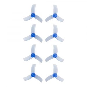 Gemfan Hulkie Clear Blue 2040 Durable 3 Blade Set of 8  (4CW + 4CCW)