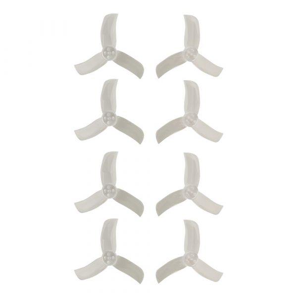 Gemfan Hulkie Clear 2040 Durable 3 Blade Set of 8  (4CW + 4CCW)
